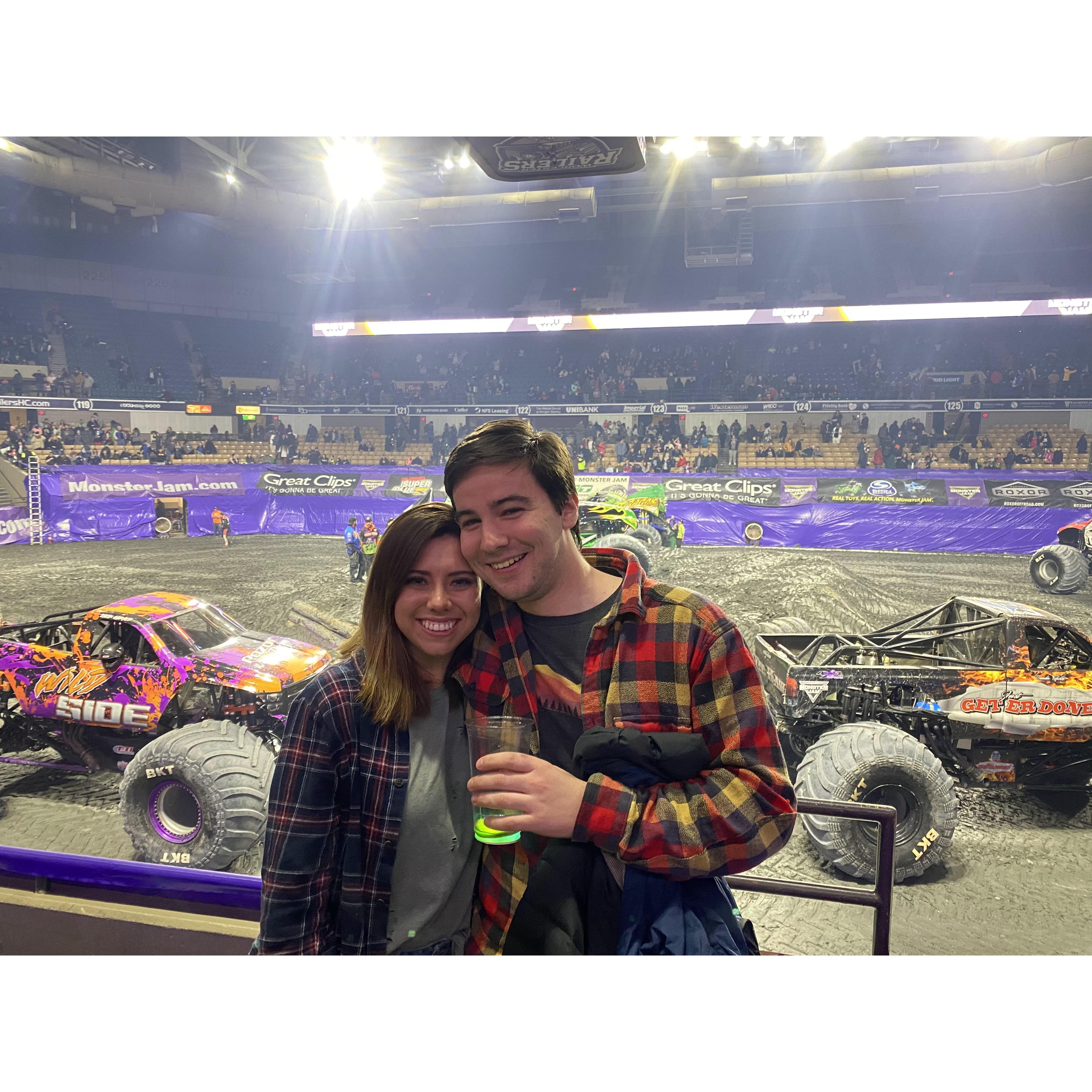 We love Monster Jam and any other silly shows at convention centers.