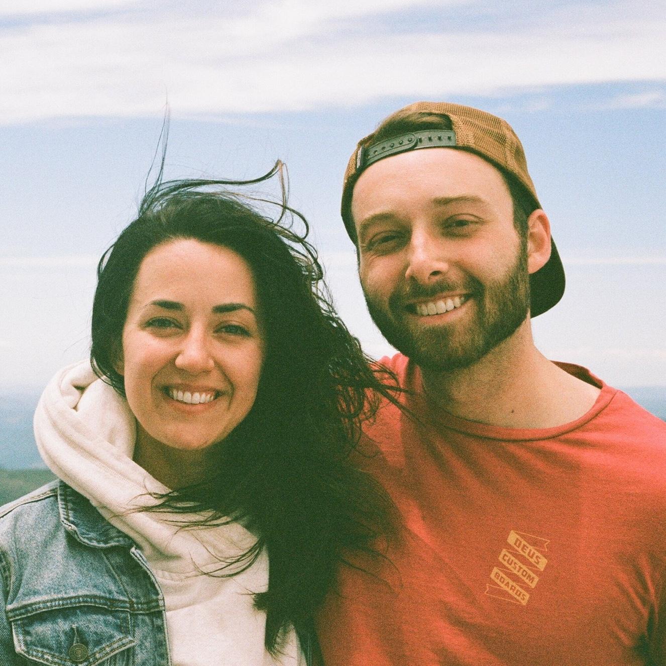 Our first picture together! Where Jake later proposed.