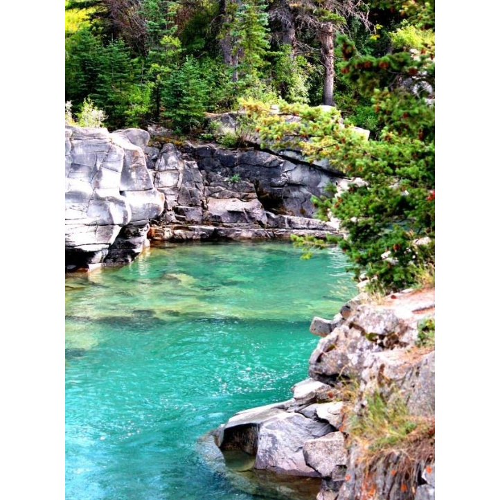Castle Falls, Alberta