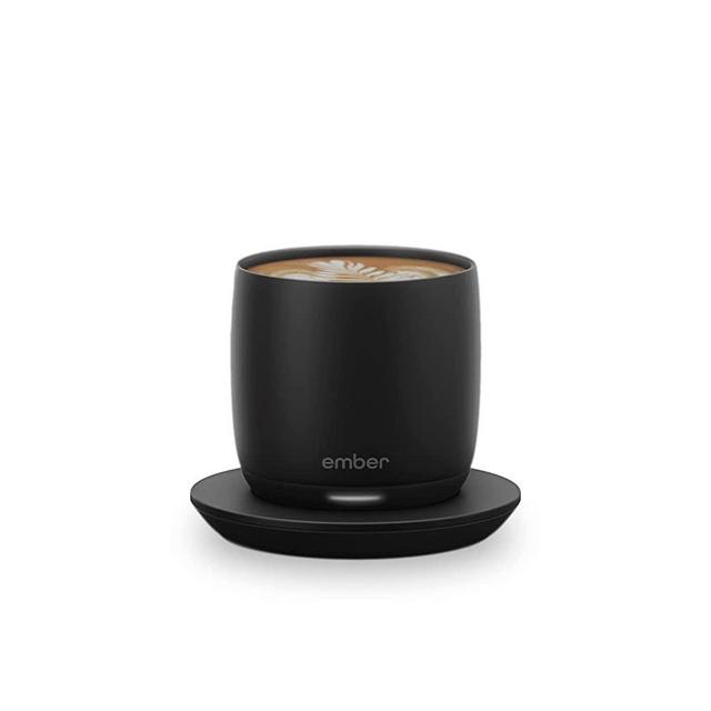 Ember Temperature Control Smart Cup, 6 oz, Black, App Controlled Heated Coffee Cup, Ideal for Espresso-Based Drinks such as Cappuccinos, Cortados, and Flat Whites