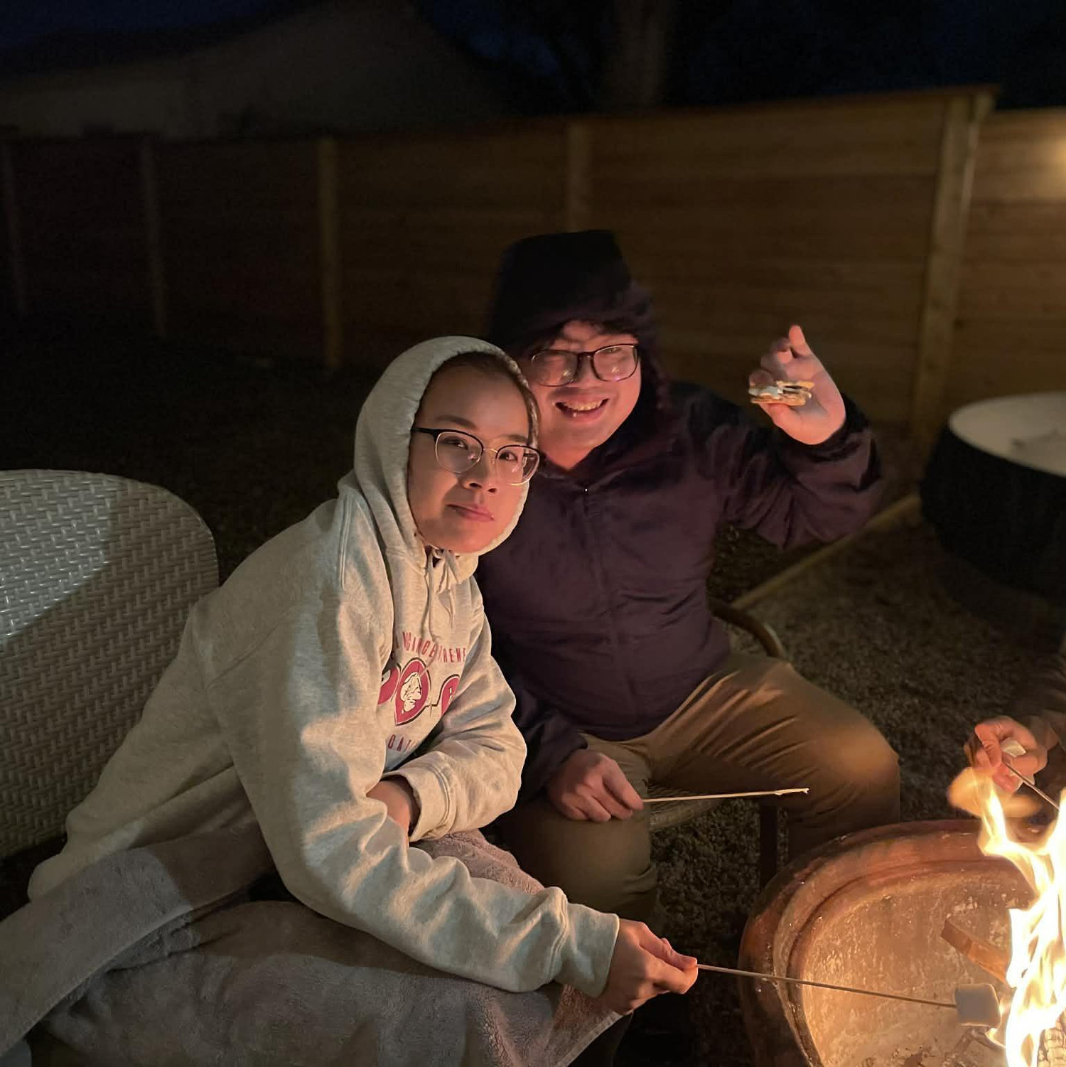 Bonfire in Fort Worth in 2020