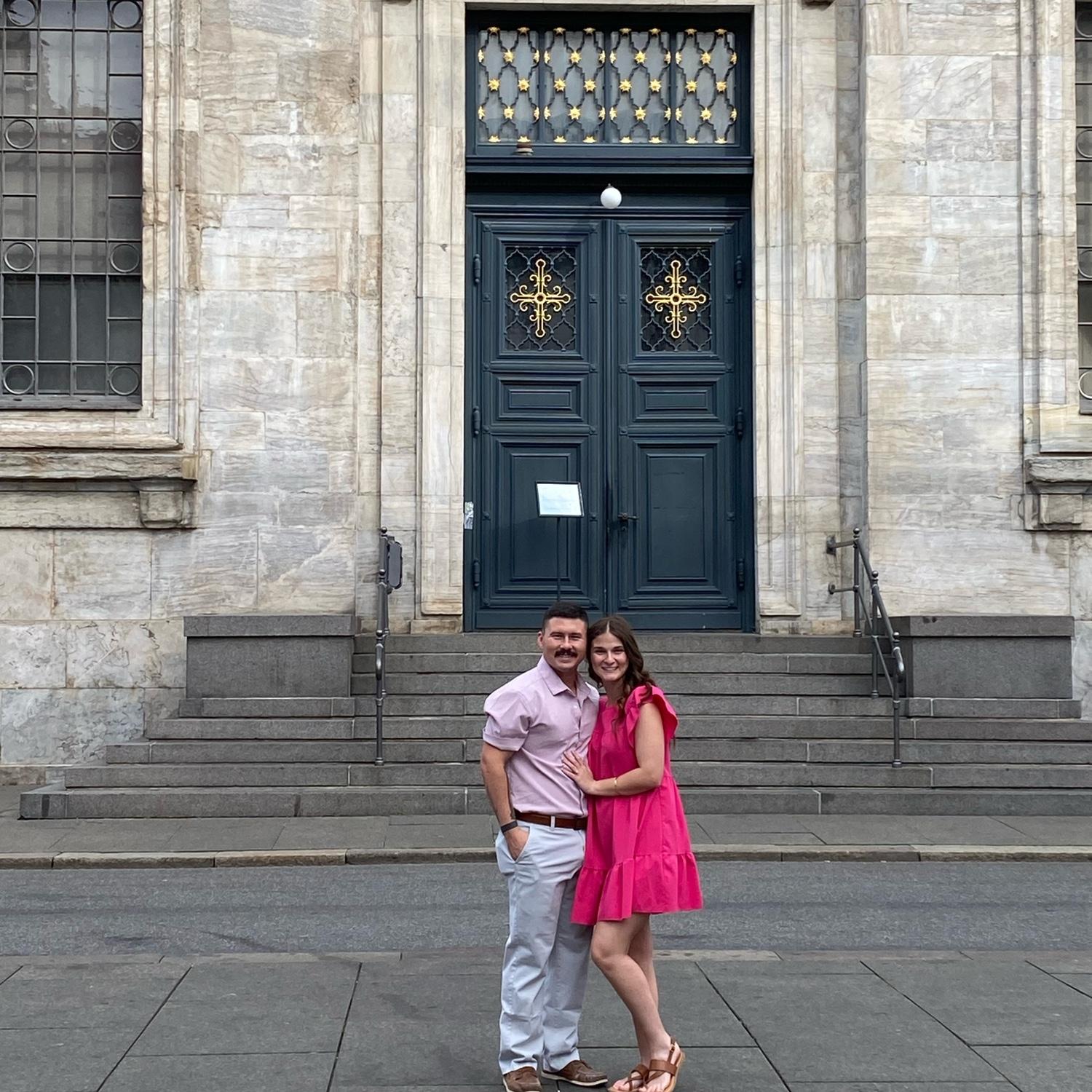 Some pictures from the day we got engaged