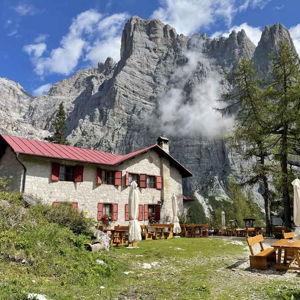 Rifugios in Italian Dolomites