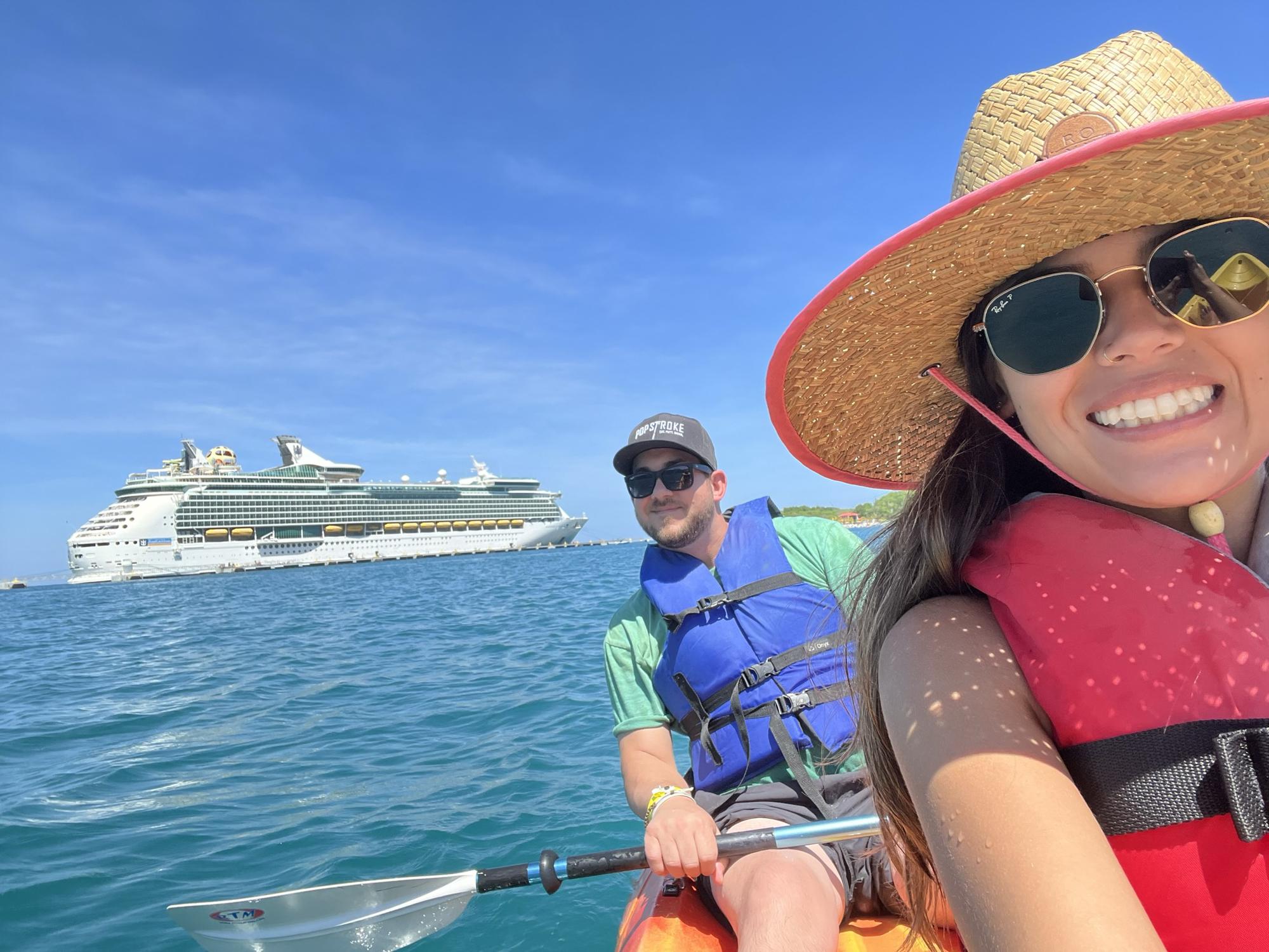 Kayaking in Haiti