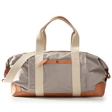 Canvas and Leather Weekender