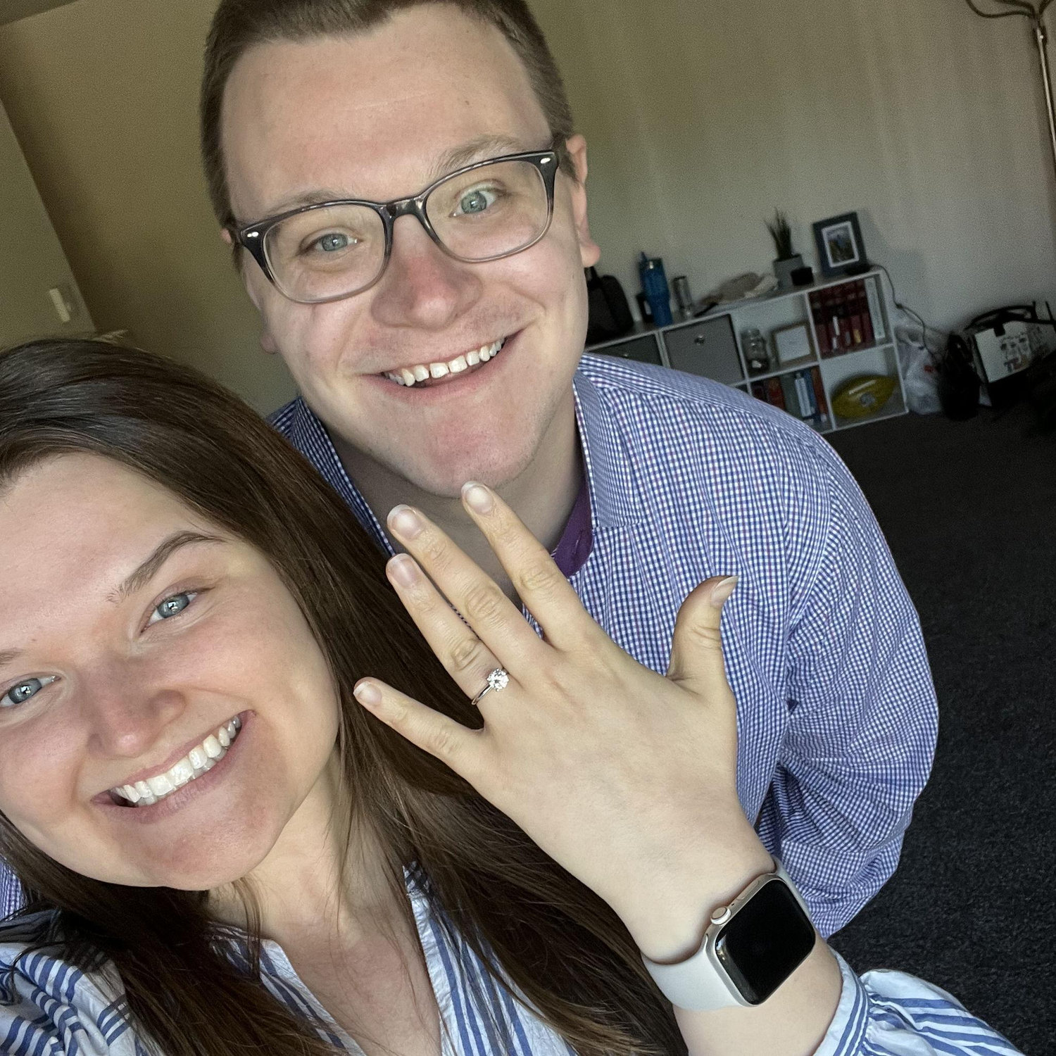 She said yes!