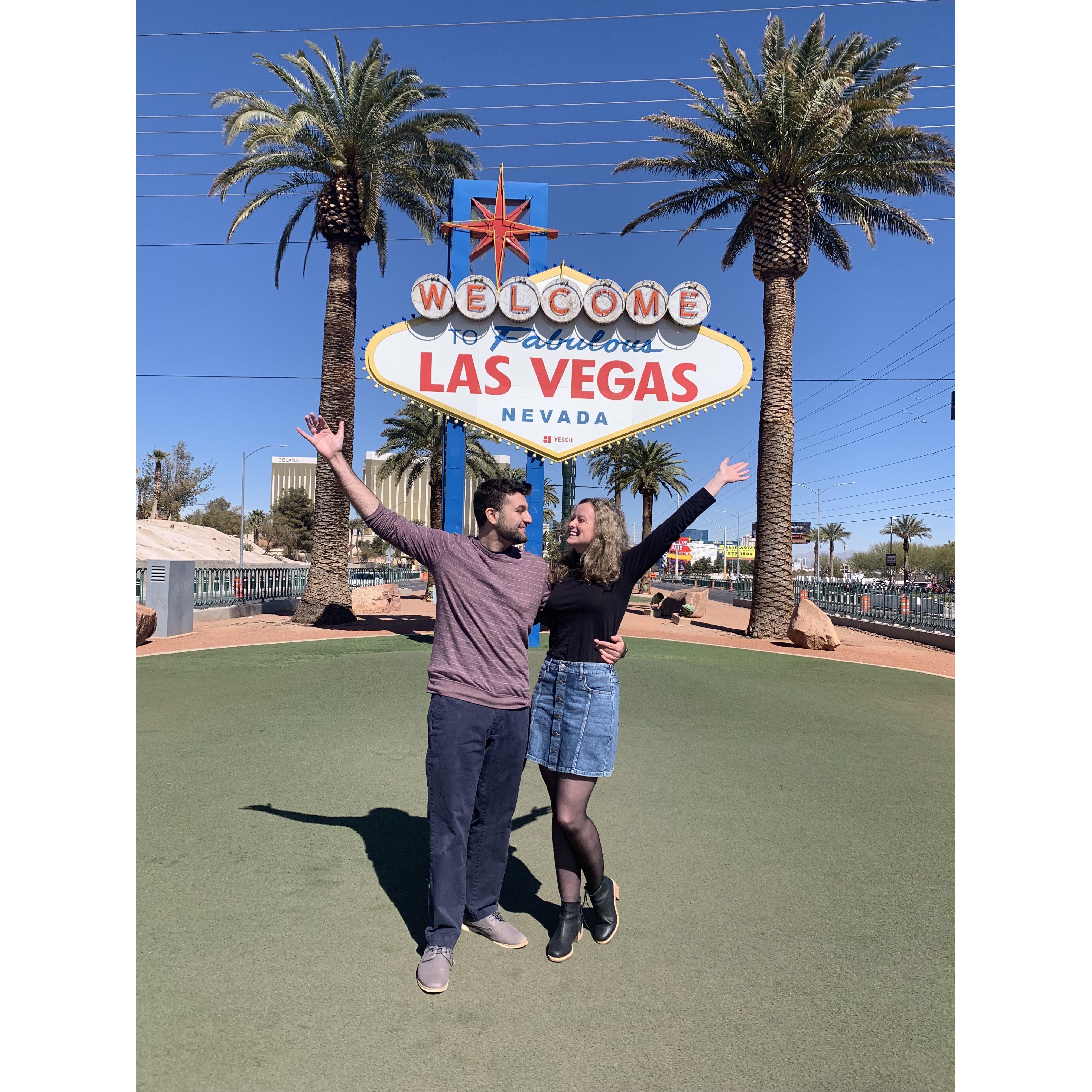 Lindsey surprised JP with a trip to Vegas for his birthday!