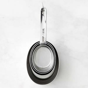 Williams Sonoma Stainless-Steel Nesting Measuring Cups