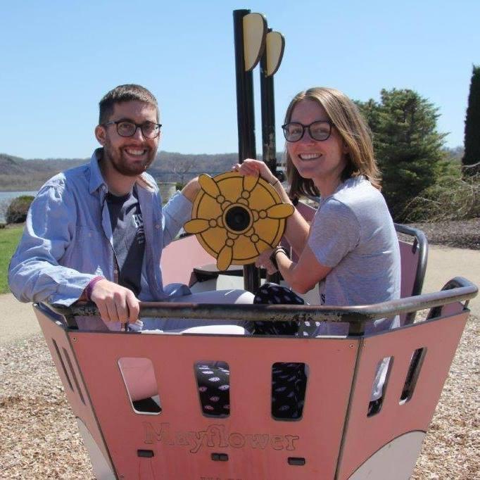 We have visited the Dubuque riverfront a few times together. This was the time that we bought a boat!