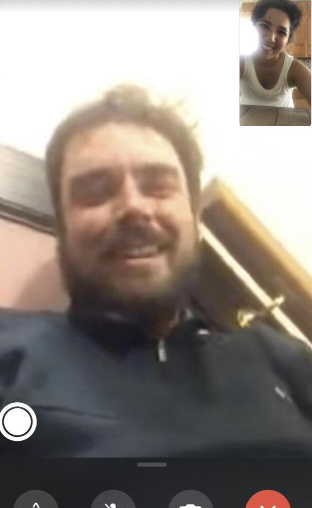 Chris had the opportunity to go to Scotland with some friends in 2019 for ten days. Chris would walk me around Scotland via FaceTime, and I loved it.