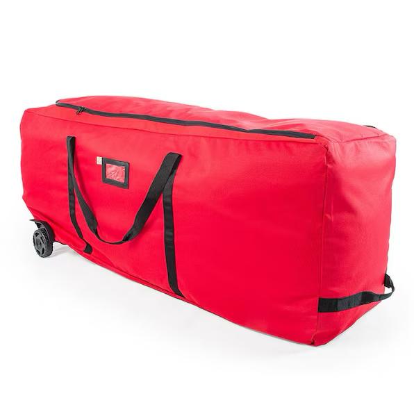 Santa's Bags EZ Roller Christmas Tree Storage Bag with Wheels for Trees Up to 9 ft. Tall SB-10237-RS