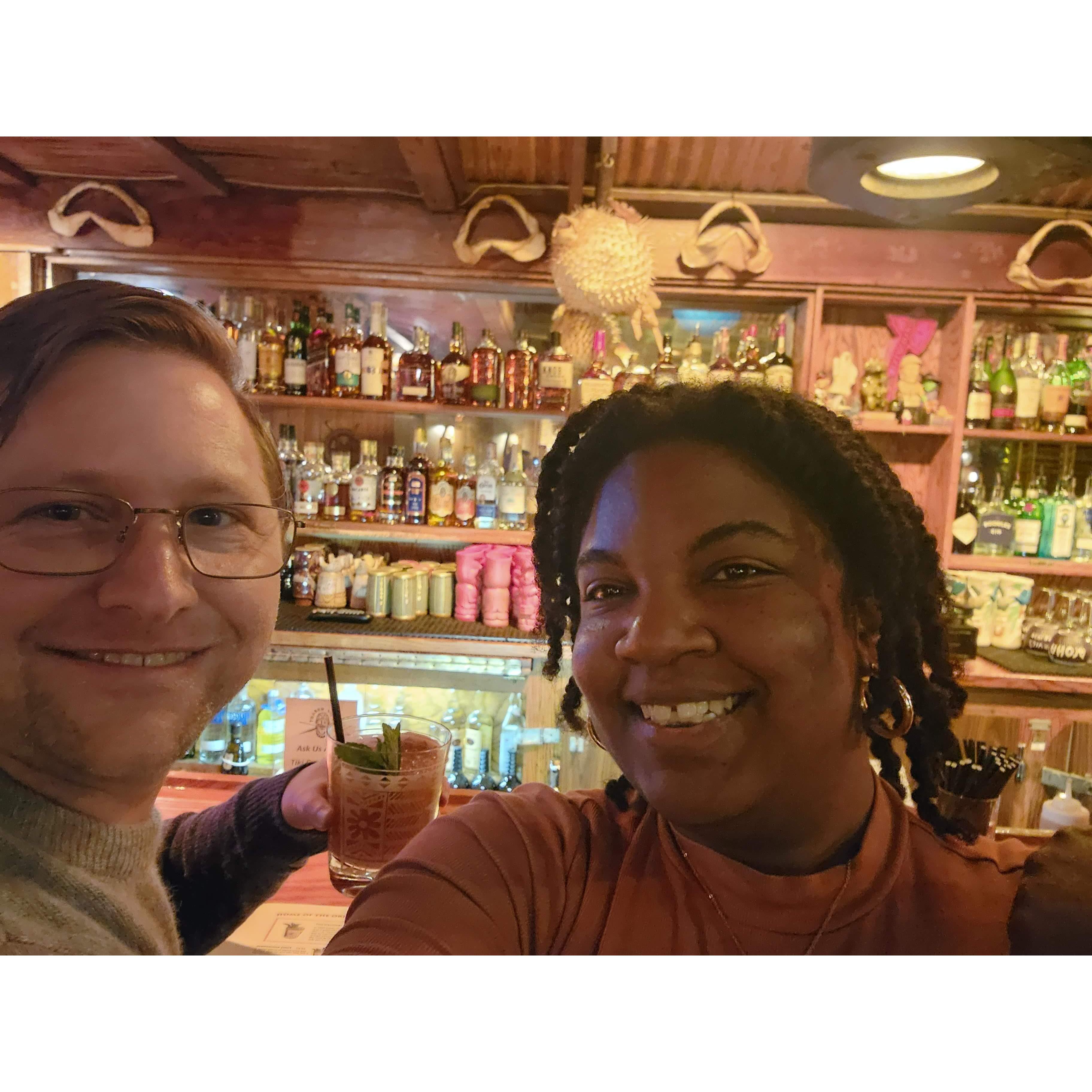 An original Trader Vic's fulfilling Rob's tiki dreams