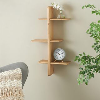 Handmade 6-Shelf Room Wall Shelf