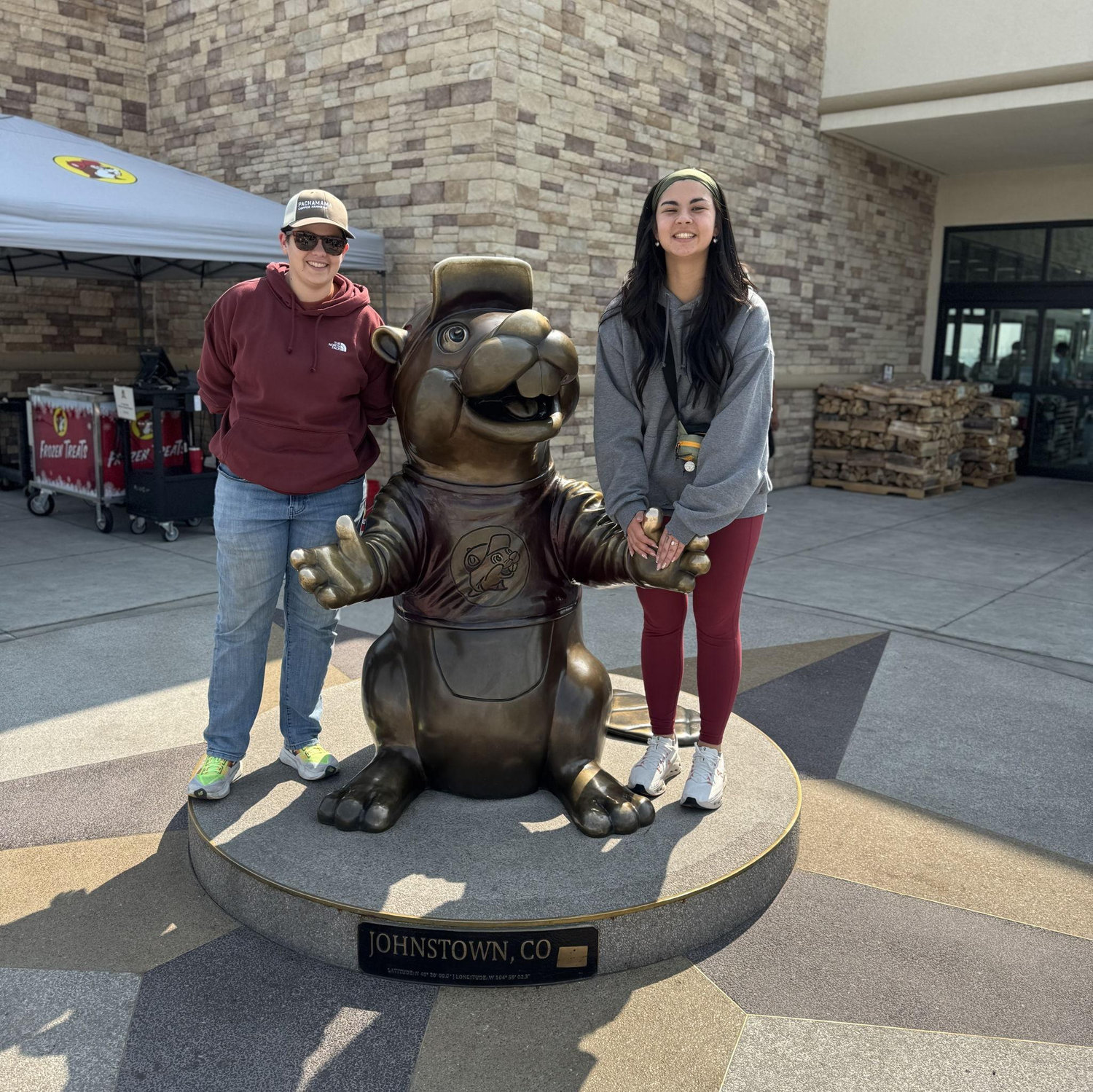 First time meeting Bucee