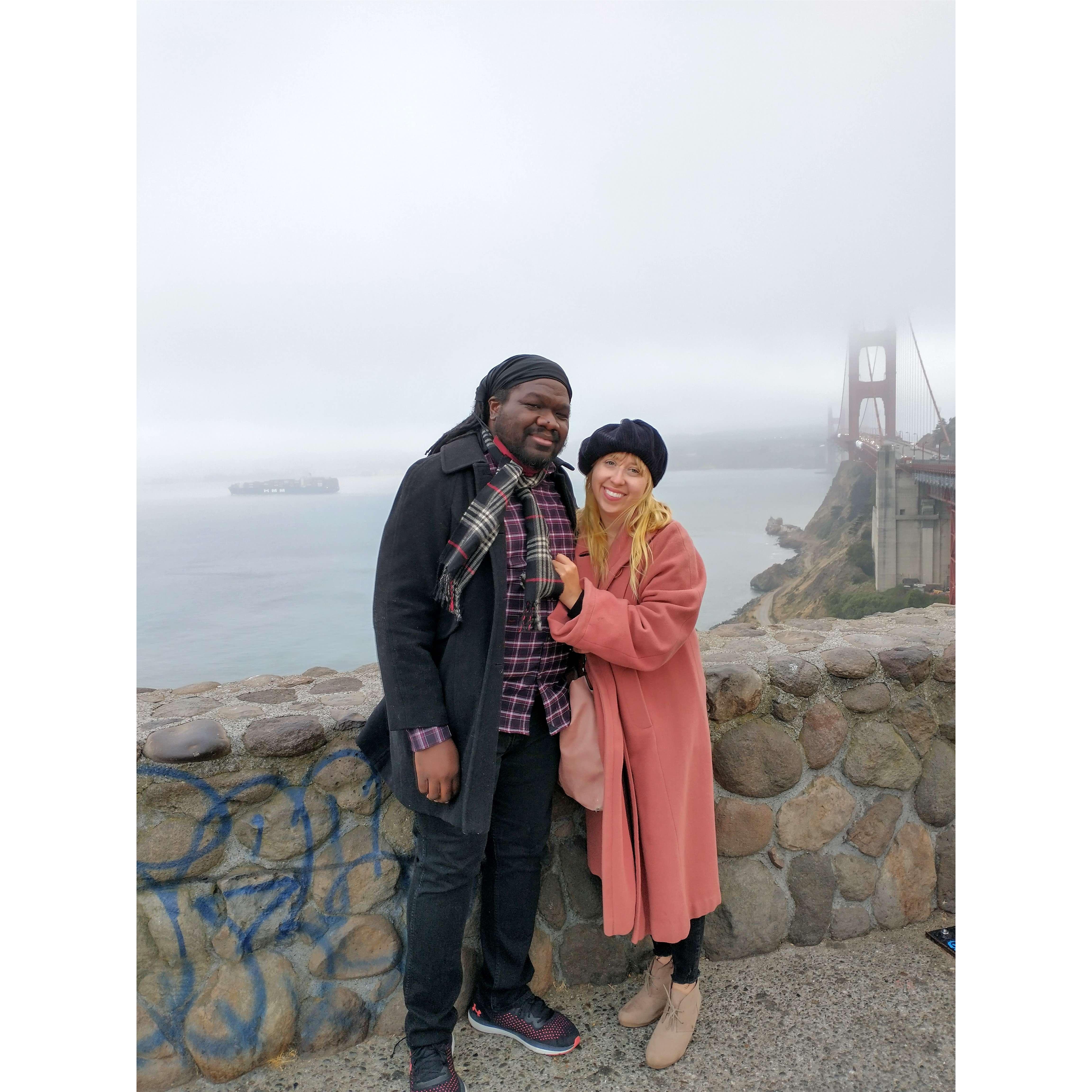 Even on the foggiest days, SF is a magical place. (After all, it's where we fell in love!)