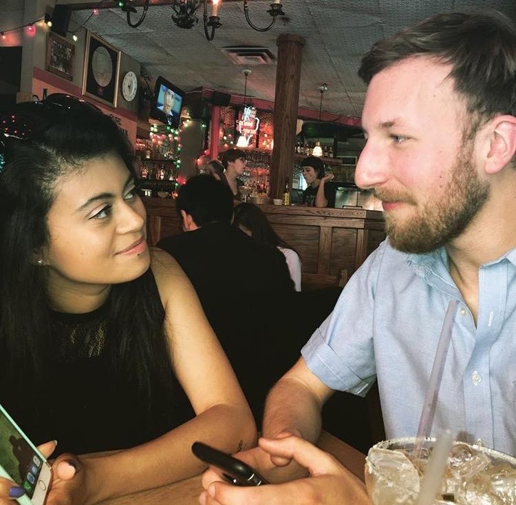 May 2016- our first photo together.