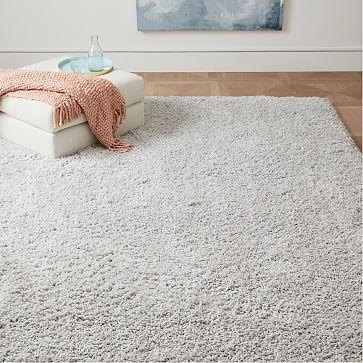 Cozy Plush Rug - Frost Gray