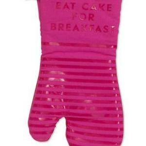 kate spade new york "Eat Cake for Breakfast" Diner Stripe Oven Mitt