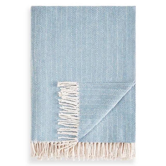 Celine Throw - Color: Cadet