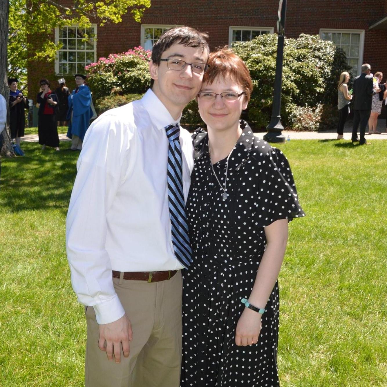 At our graduation in May 2019