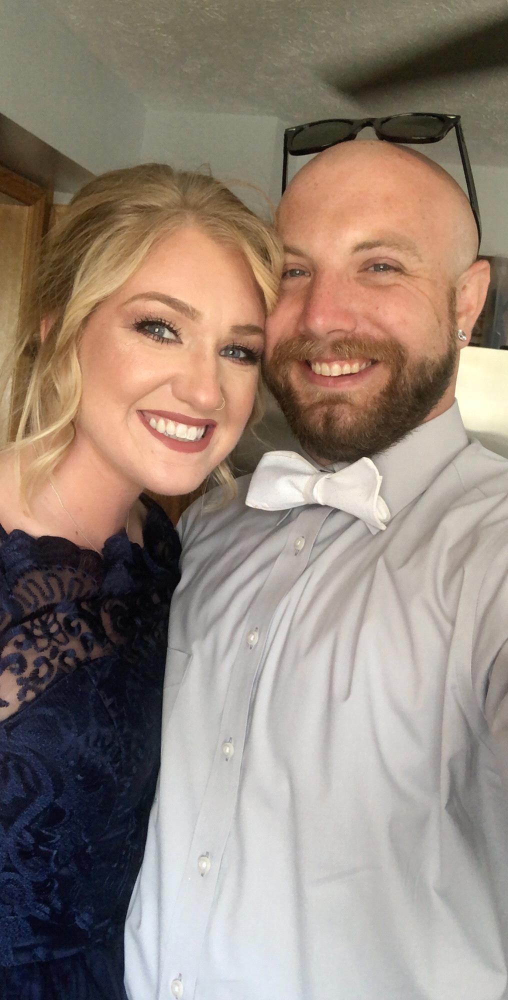In our friends wedding this summer of 2019!