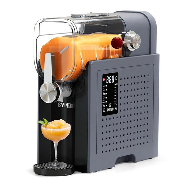 Slushie Machine for Home, Soft Serve Ice Cream Machine, 88oz Slushy Machine with 6 Preset Programs, Frozen Drink Maker for slush, Margaritas, Smoothie, Frappés, Milkshakes, and More, Auto-Cleaning