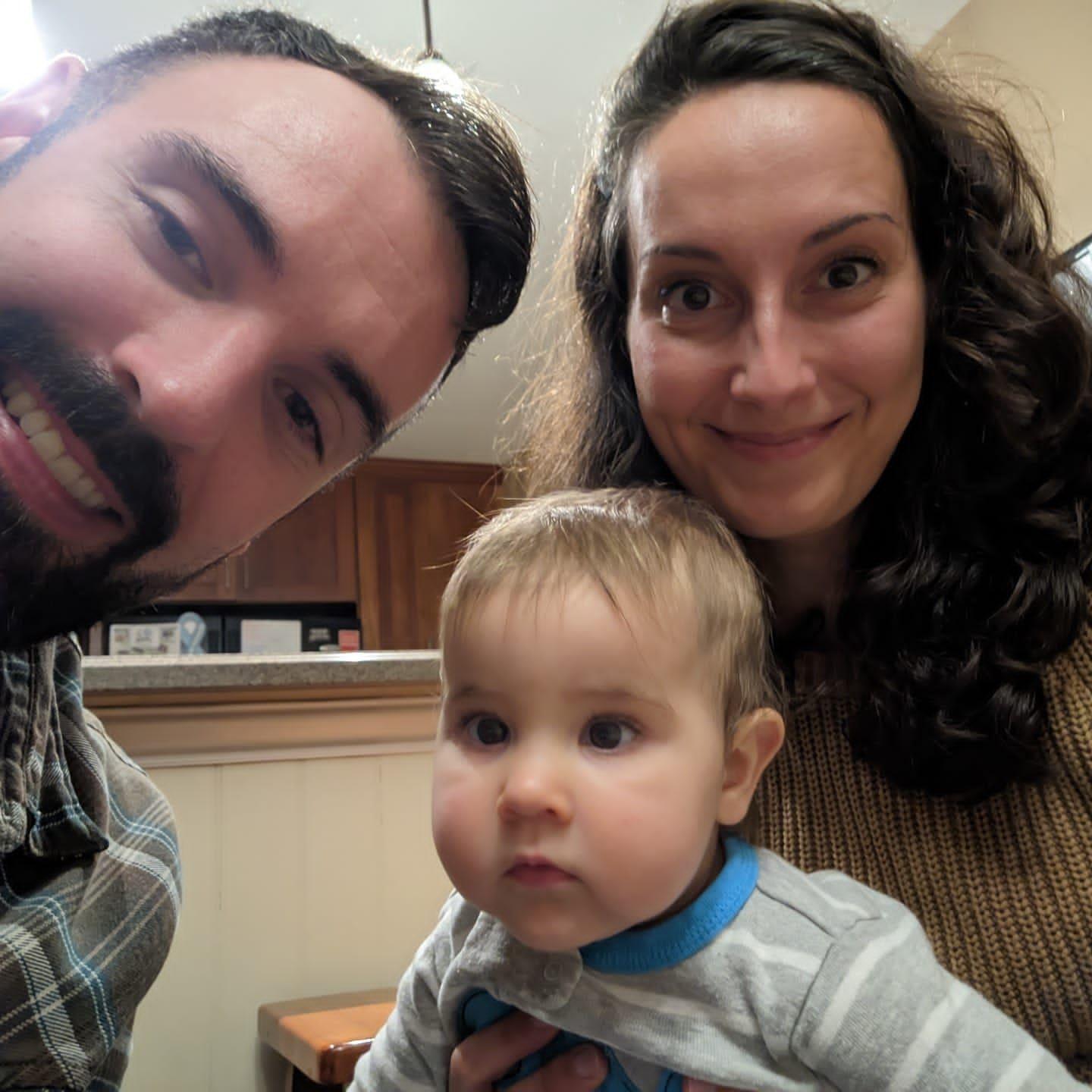 Hanging out with our future flower girl, Miss Nora