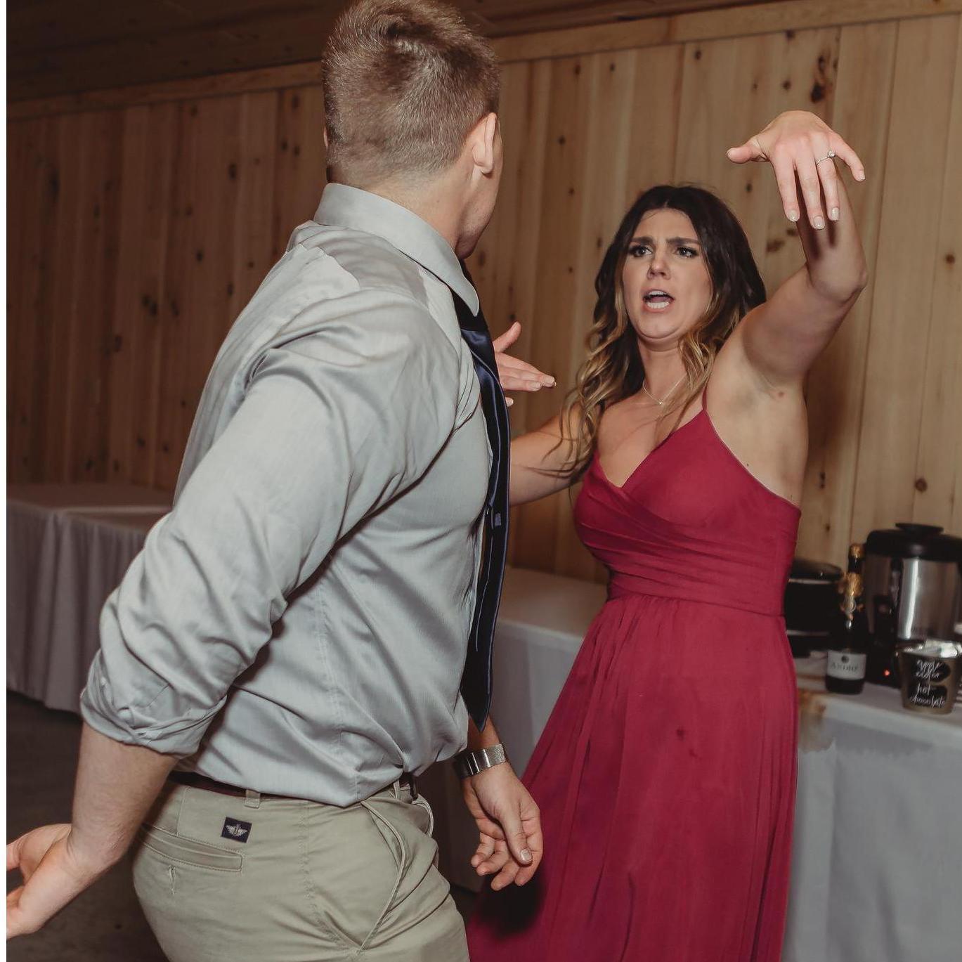 You tell ME who the better dancer is.