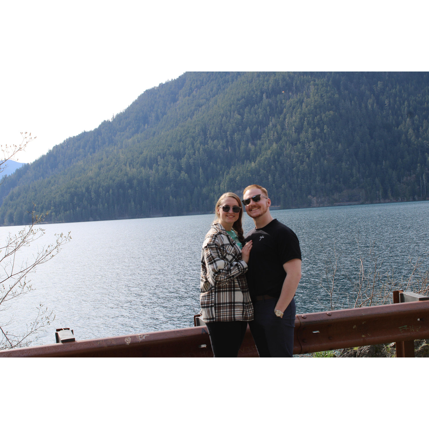 Lake Crescent was beautiful