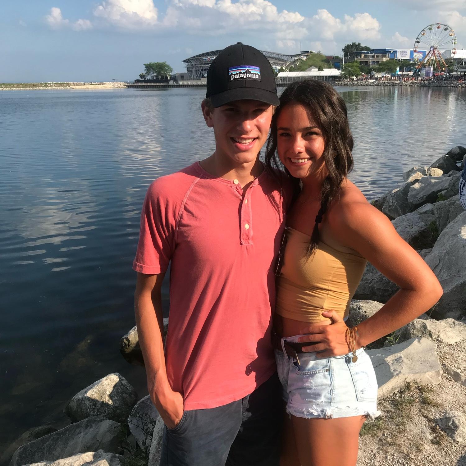 Our first pic in MKE at 2018 summerfest. Little did we know we fast forward to 2025 we would both be living here!!