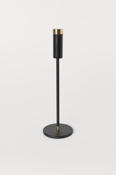 Black/Gold Tall Candlestick - H&M