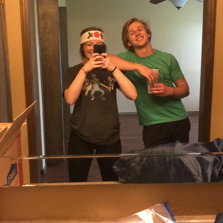 Right before we started dating!