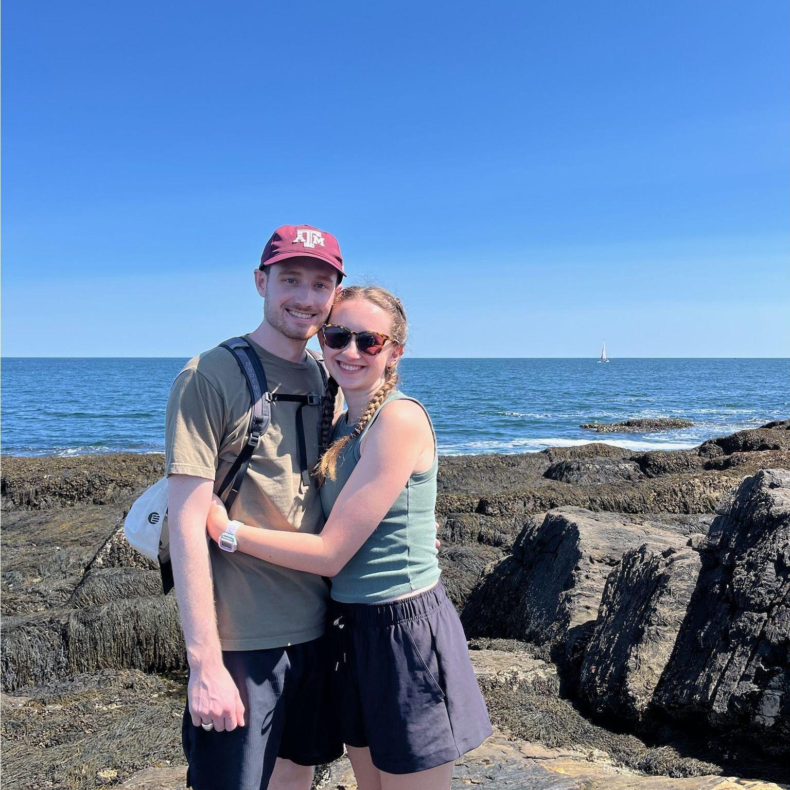 Vacation with Emma's family to Maine and Boston!