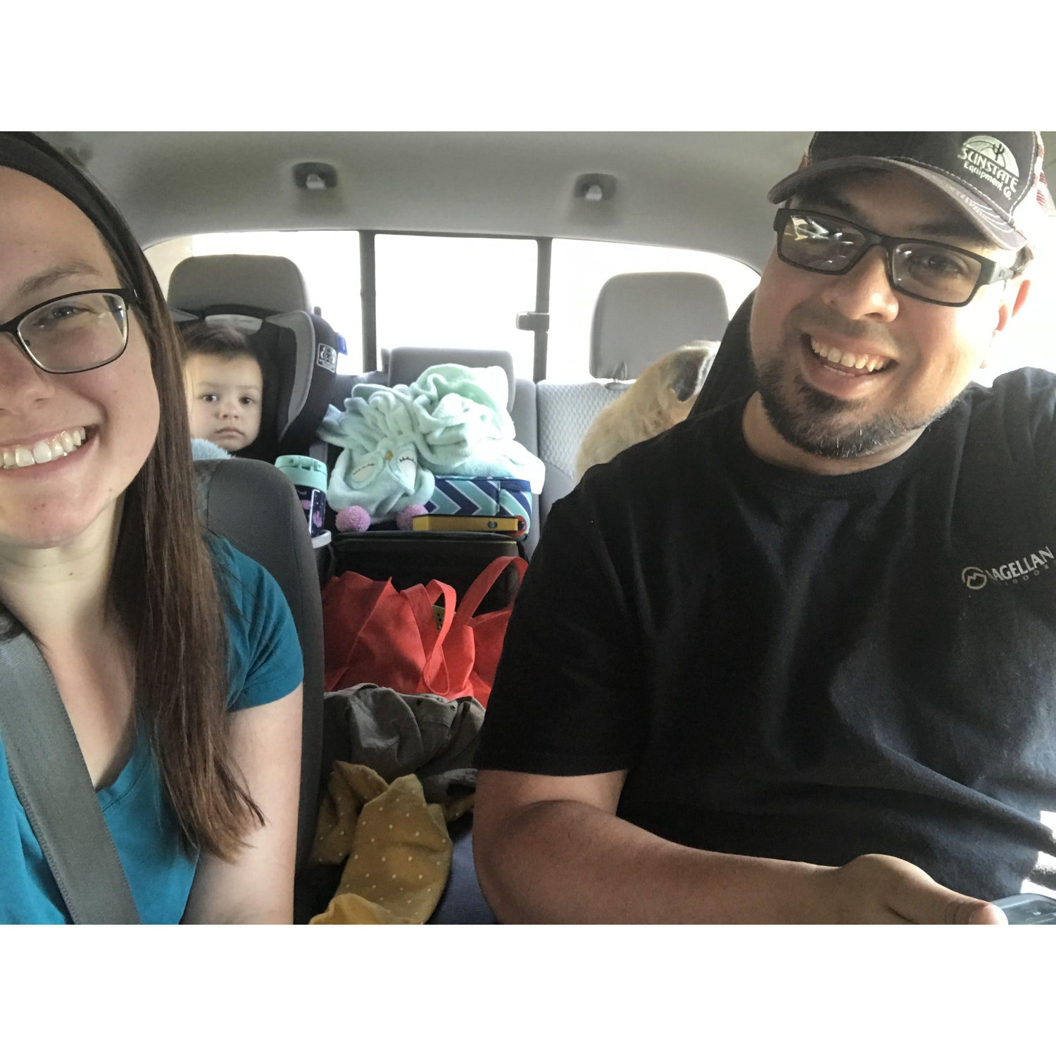 First camping trip! April 2022, Boulderdash Campsite in Bandera, TX