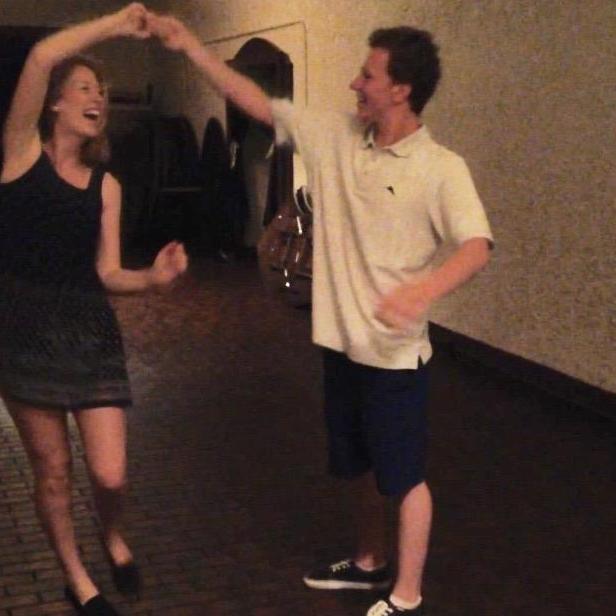 We've spent many nights swing dancing together :)