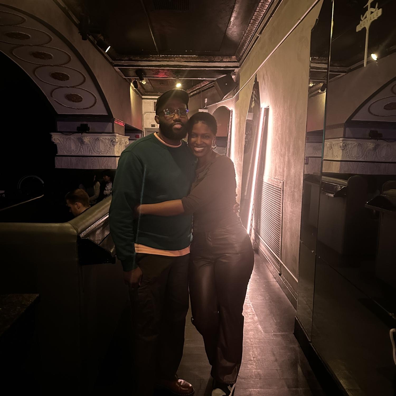 Our first concert together @ Cruza's Boston leg of their world tour.