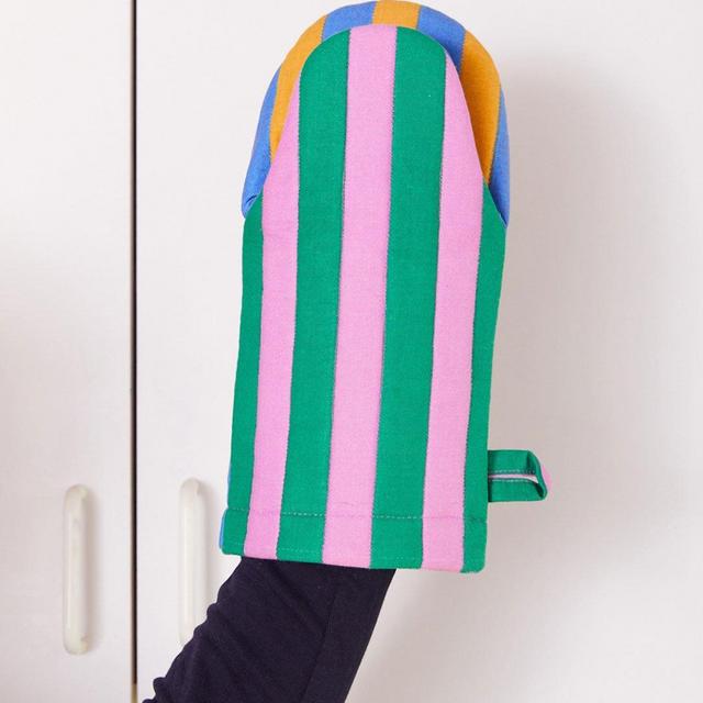 Berry Stripe Oven Mitt