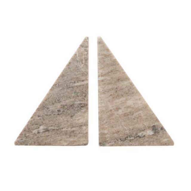 Marble Pyramid Bookends