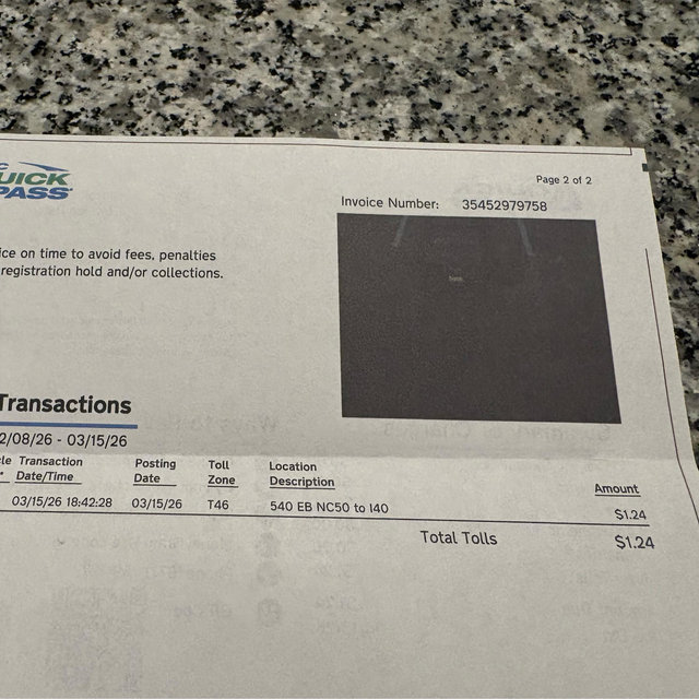 Pay Aaron’s 540 toll