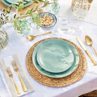 12-Piece The Core Ceramic Dinnerware Set, Service for 4