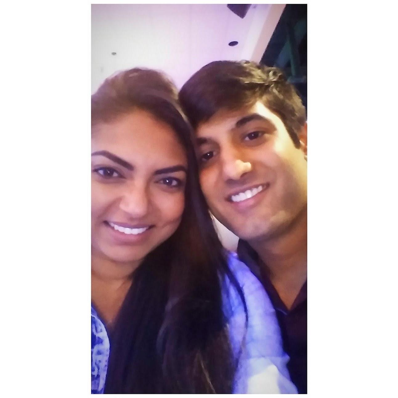 1st picture of us together ever!-2016