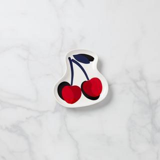 Vintage Cherry Dot Spoon Rest