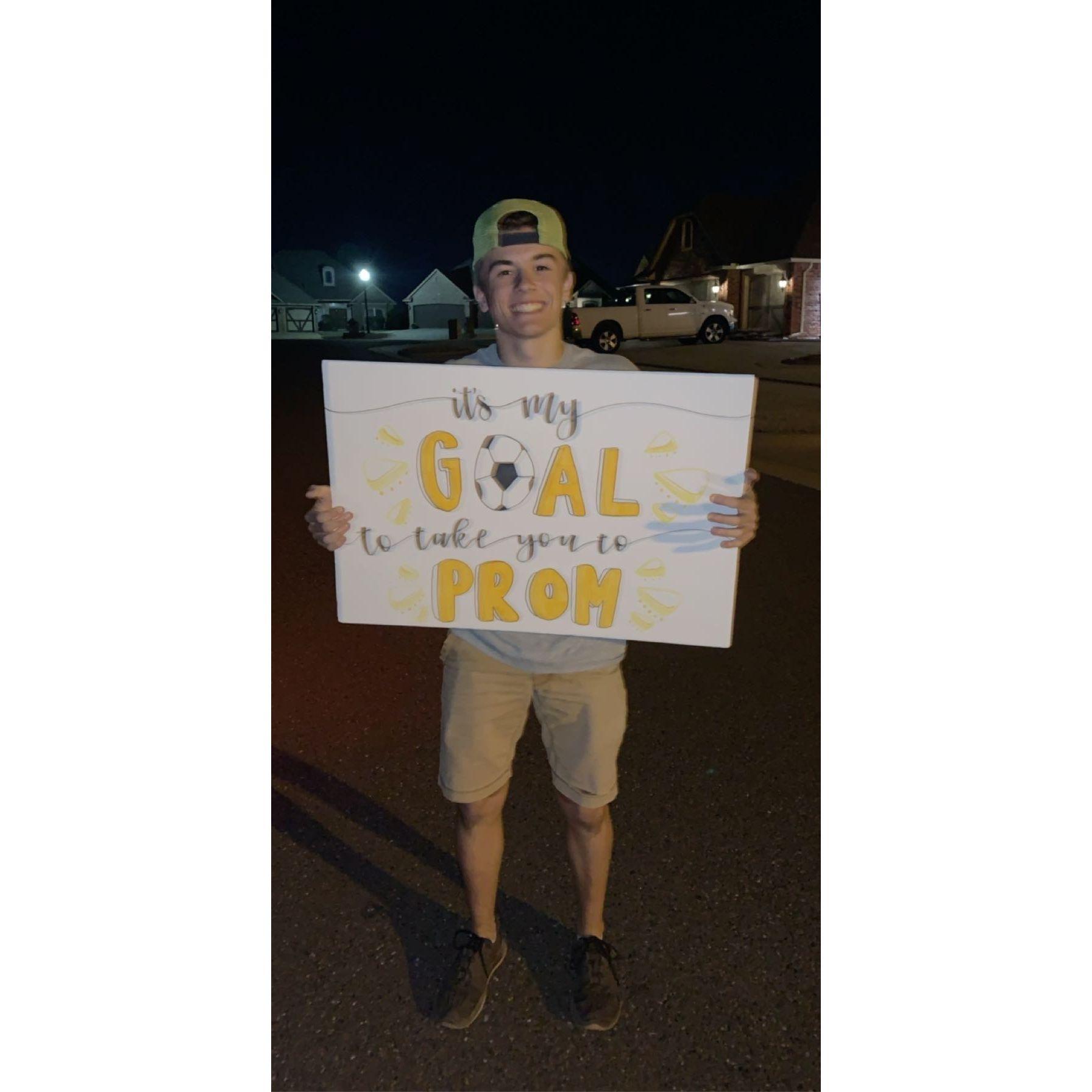 Junior Year Promposal