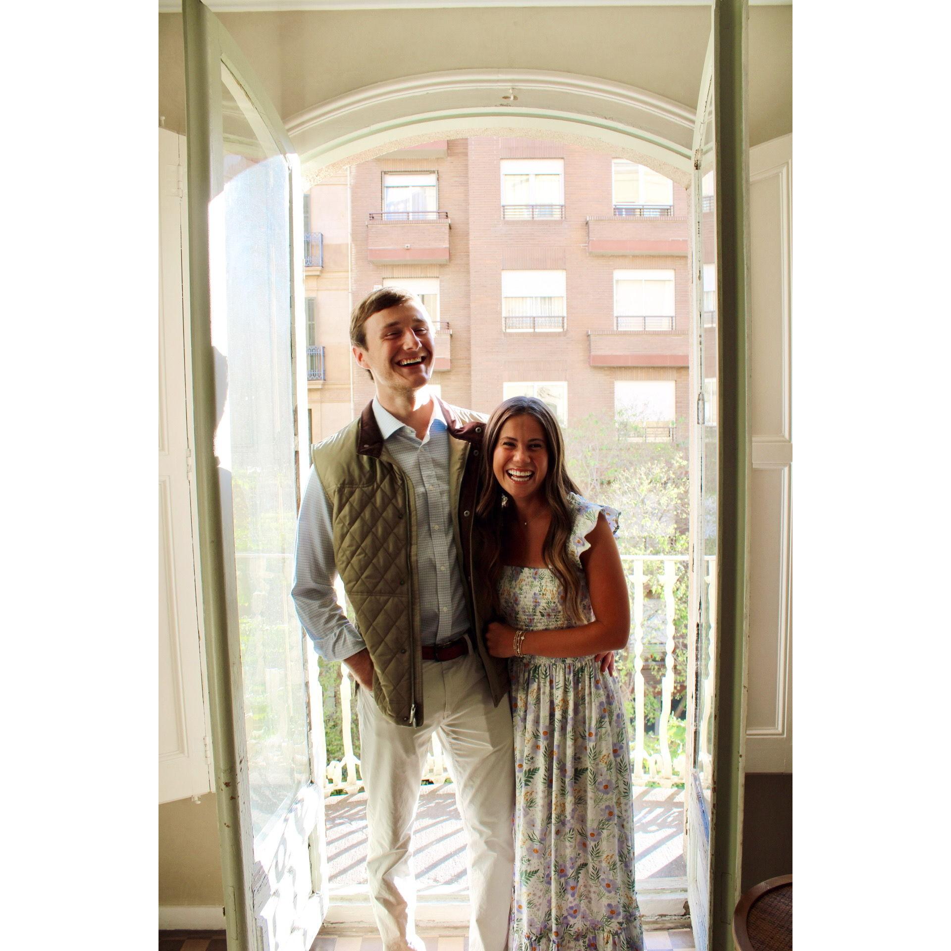 Our 3 year anniversary in Barcelona, Spain!