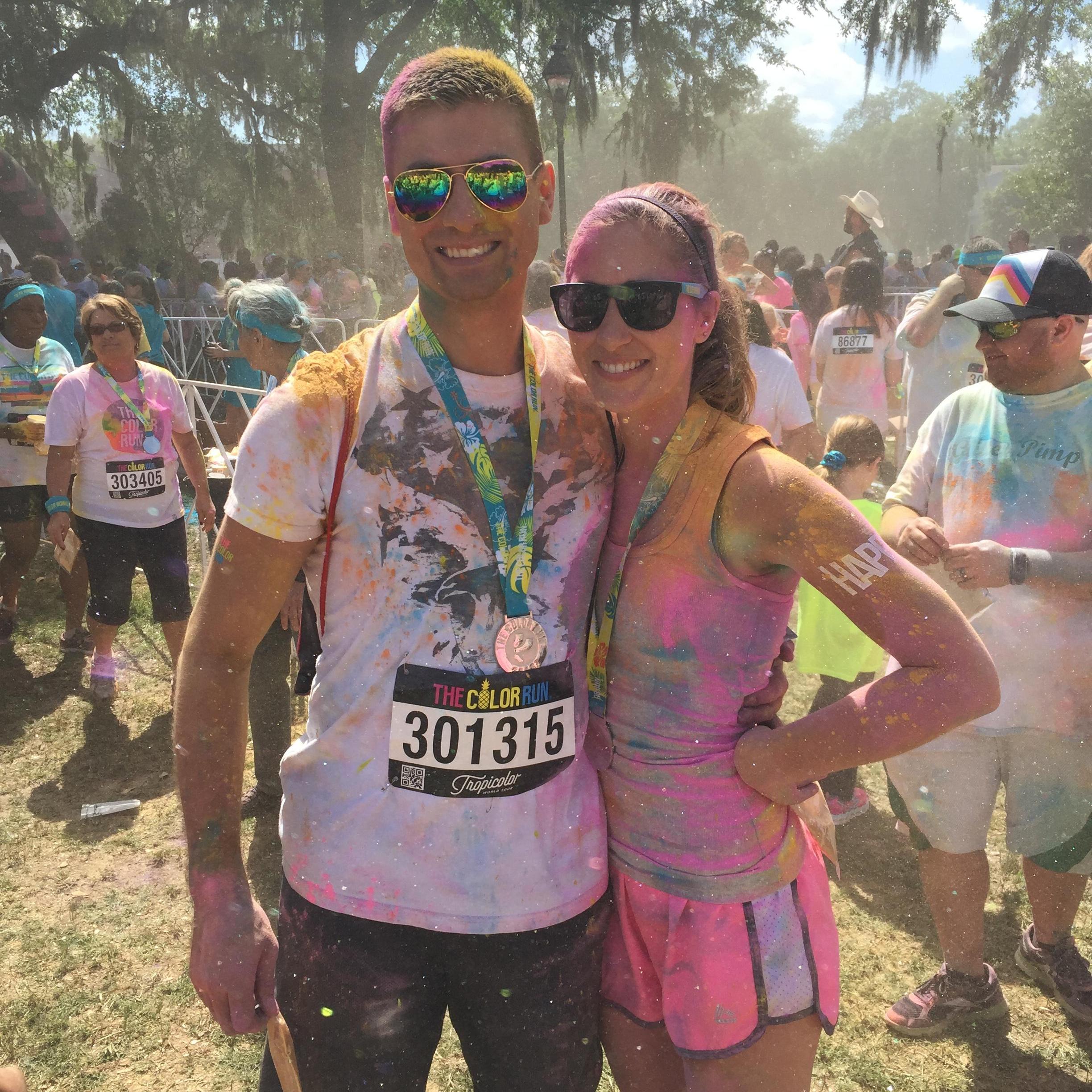 The Color Run in Savannah 2016