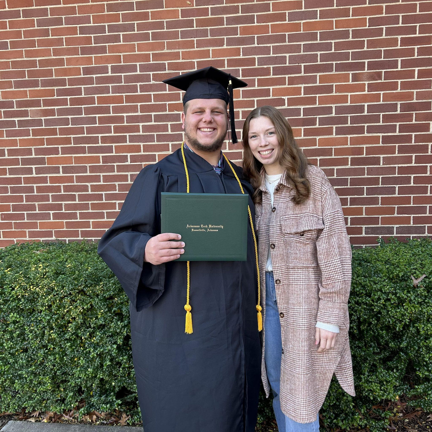 Colton's college graduation