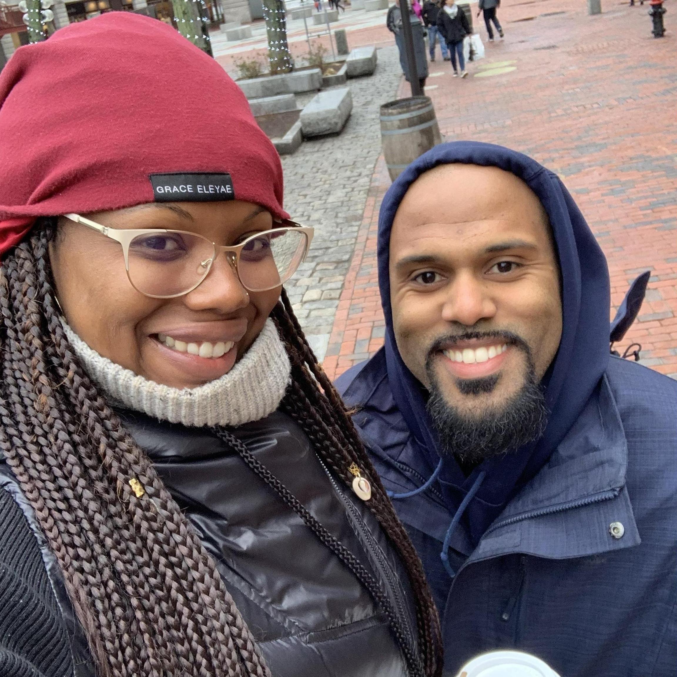 Visiting Boston.