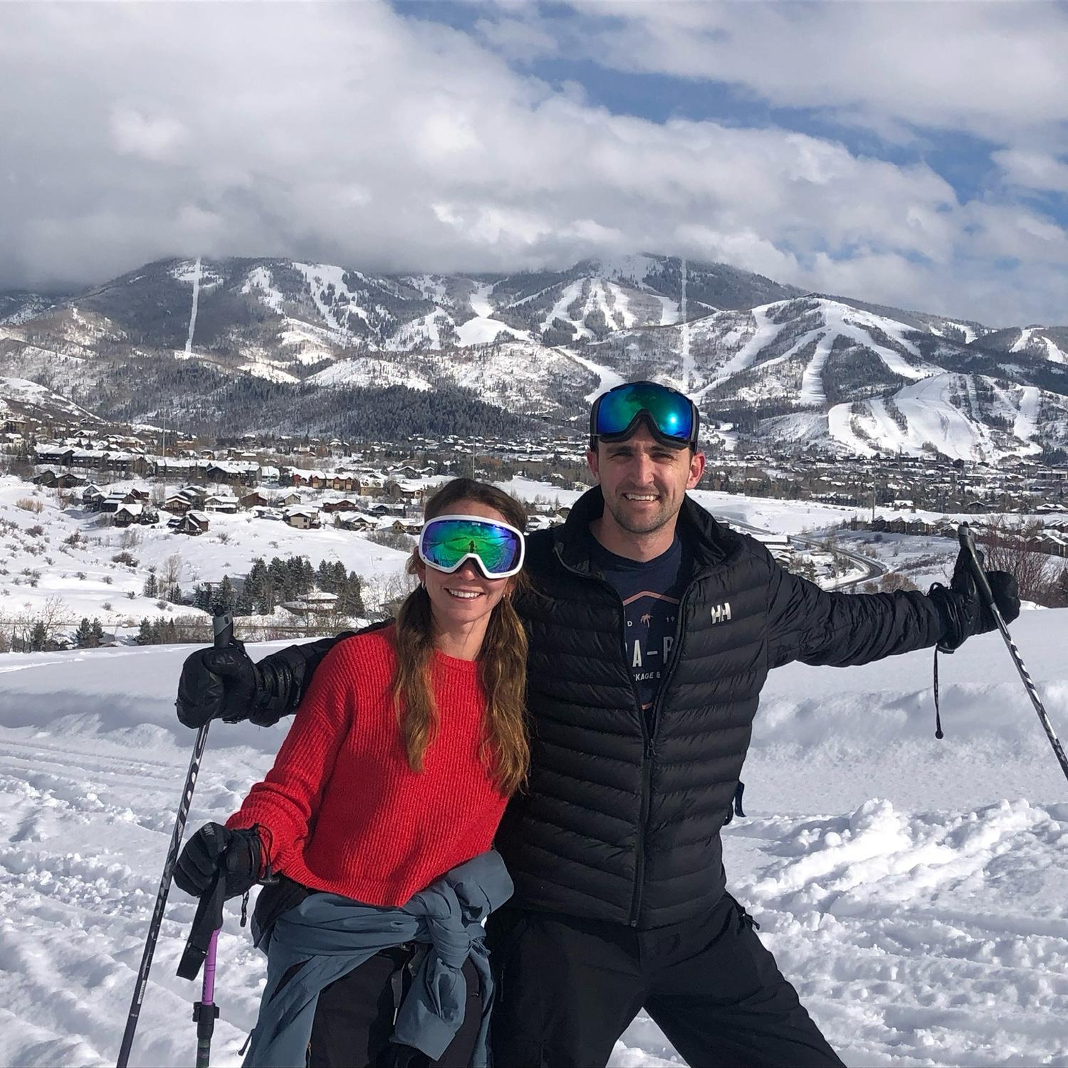 First time cross country skiing🎿