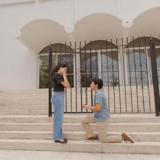 July 2025- PROPOSAL! So many nerves! Dani had figured out I was proposing two days before. . . somehow. I had to change up my plans a little to try and throw her off! I loved every part of that day.-J