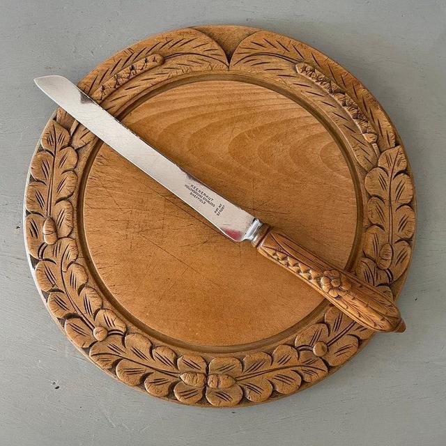 Antique Victorian Bread Knife: Keenerkut Sheffield Steel blade